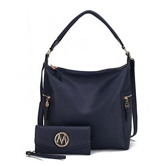 MKF Collection Ophelia Hobo Bag & Wallet 2 pc Set