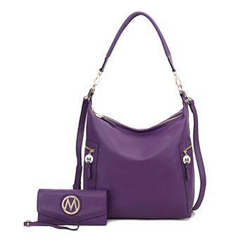 MKF Collection Ophelia Hobo Bag & Wallet 2 pc Set