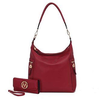 MKF Collection Ophelia Hobo Bag & Wallet 2 pc Set