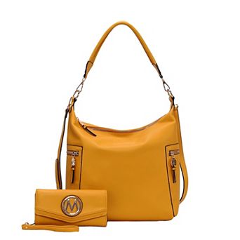 MKF Collection Ophelia Hobo Bag & Wallet 2 pc Set