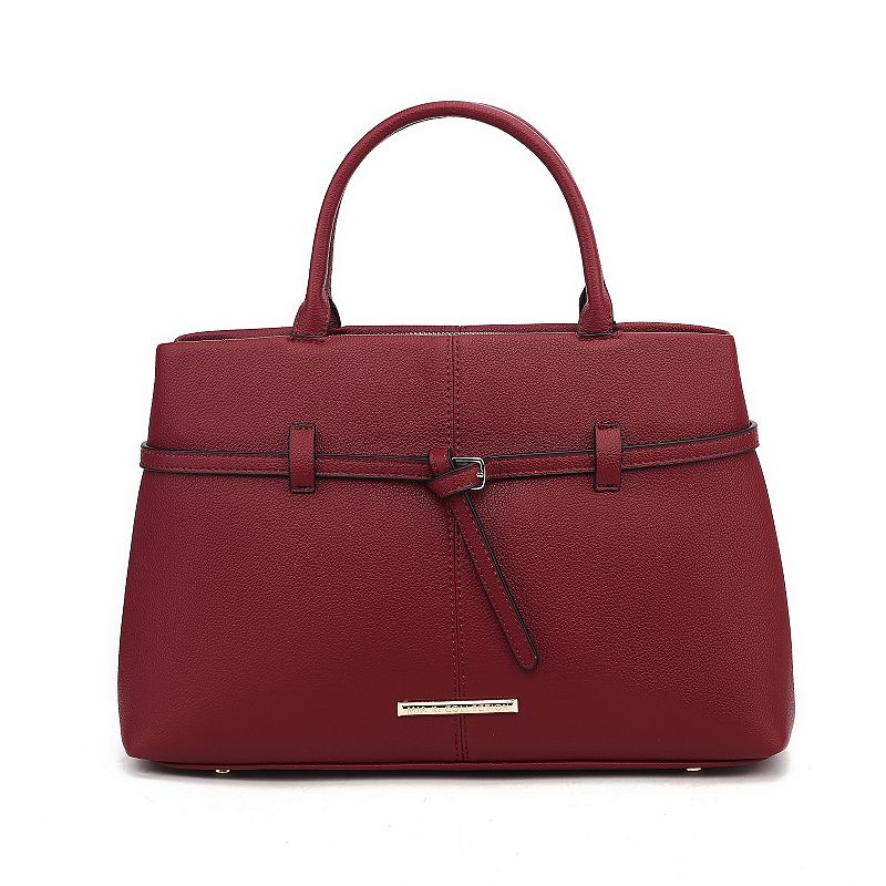 MKF Collection Rubia Satchel Bag, Red