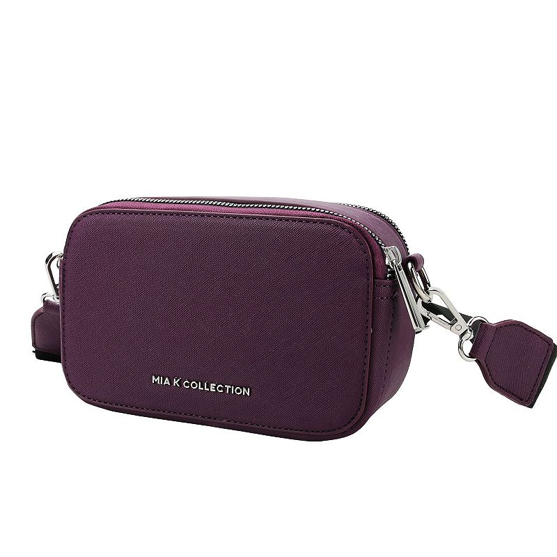 MKF Collection Avielle Crossbody Bag, Purple