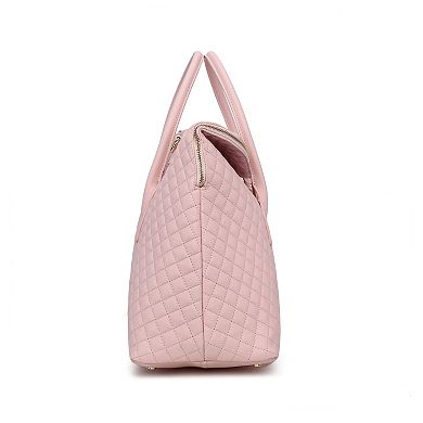 MKF Collection Eulalie Quilted Weekender Bag
