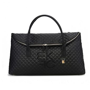 MKF Collection Eulalie Quilted Weekender Bag