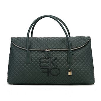 MKF Collection Eulalie Quilted Weekender Bag