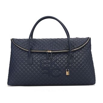 MKF Collection Eulalie Quilted Weekender Bag