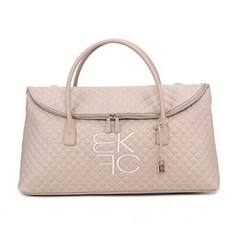 MKF Collection Eulalie Quilted Weekender Bag
