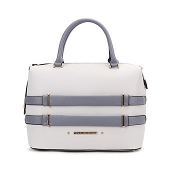 MKF Collection Leila Satchel Bag With Zip Closure