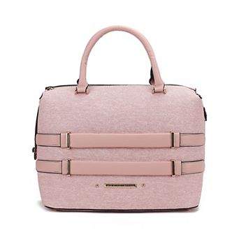 MKF Collection Leila Satchel Bag With Zip Closure