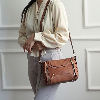 MKF Collection Noemi Shoulder Bag With Zip Closure