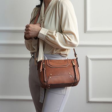 MKF Collection Noemi Shoulder Bag With Zip Closure