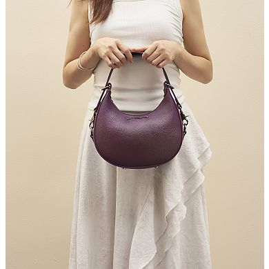 MKF Collection Nylah Shoulder Bag with Zip Closure