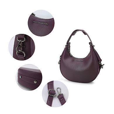 MKF Collection Nylah Shoulder Bag with Zip Closure