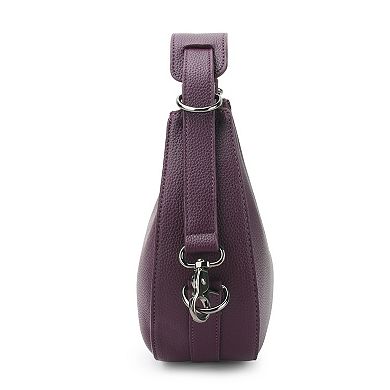 MKF Collection Nylah Shoulder Bag with Zip Closure