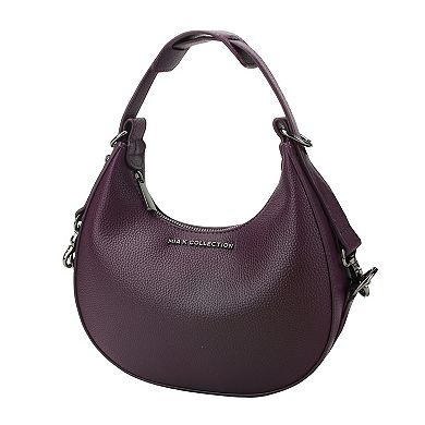 MKF Collection Nylah Shoulder Bag with Zip Closure