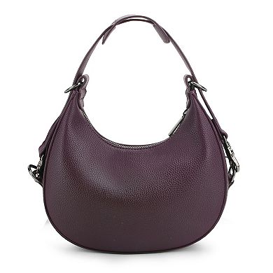 MKF Collection Nylah Shoulder Bag with Zip Closure