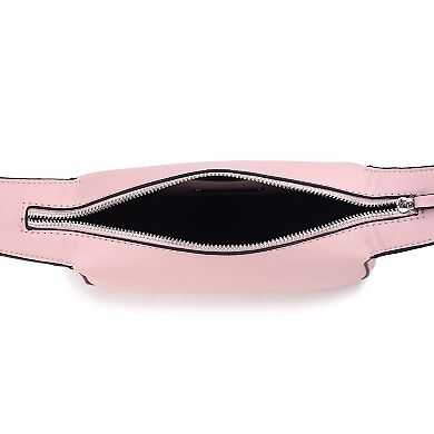 MKF Collection Sabine Crossbody Bag with Zip Closure