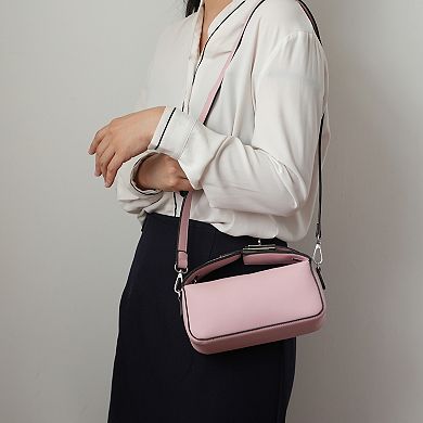 MKF Collection Sabine Crossbody Bag with Zip Closure