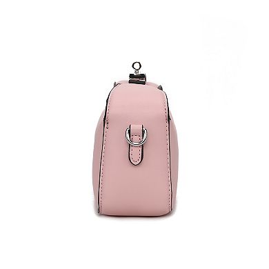 MKF Collection Sabine Crossbody Bag with Zip Closure