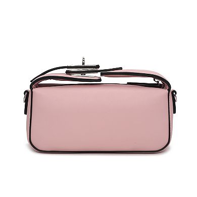 MKF Collection Sabine Crossbody Bag with Zip Closure