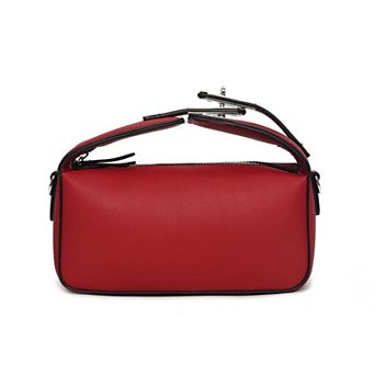 MKF Collection Sabine Crossbody Bag with Zip Closure