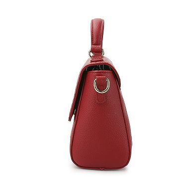 MKF Collection Saphira Satchel Bag With Crossbody Strap