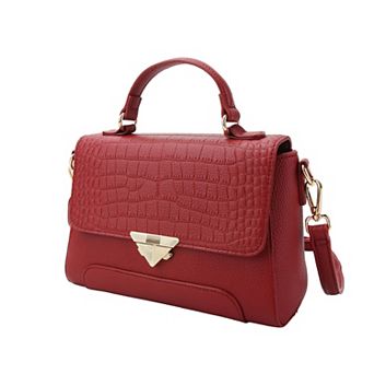 MKF Collection Saphira Satchel Bag With Crossbody Strap