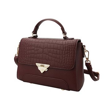 MKF Collection Saphira Satchel Bag With Crossbody Strap