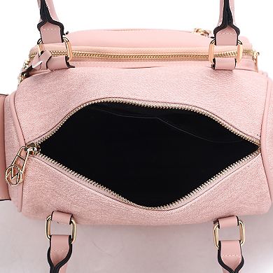 MKF Collection Thalia Satchel Bag With Side Pockets
