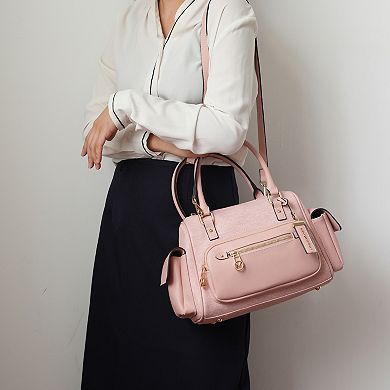 MKF Collection Thalia Satchel Bag With Side Pockets