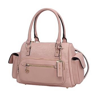 MKF Collection Thalia Satchel Bag With Side Pockets