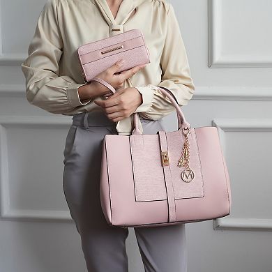MKF Collection Yola Tote Bag & Wallet 2-Piece Set