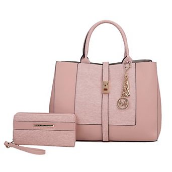 MKF Collection Yola Tote Bag & Wallet 2 pc Set