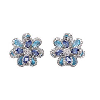 AGP PARIS Blooming Floral Stud Earrings