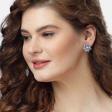 AGP PARIS Blooming Floral Stud Earrings