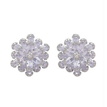 AGP PARIS Icy Blooming Stud Earrings