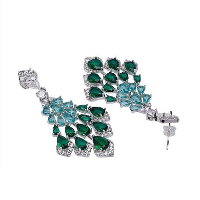 AGP PARIS Diva Chandelier Dangle Earrings