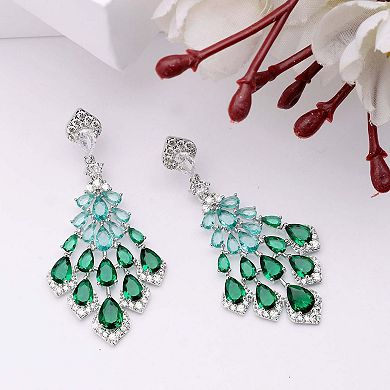 AGP PARIS Diva Chandelier Dangle Earrings