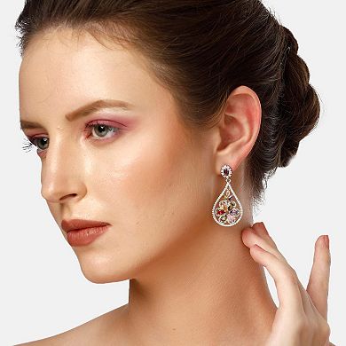 AGP PARIS Diva Floral Drop Earrings