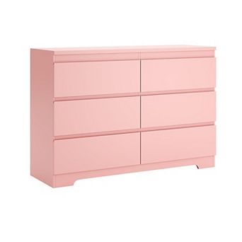 6 Drawer Dresser, Simply Modern Chest of Drawers