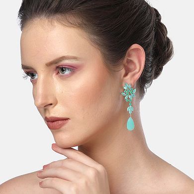 Diva Leaf Drop Earrings