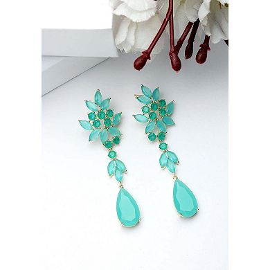 Diva Leaf Drop Earrings