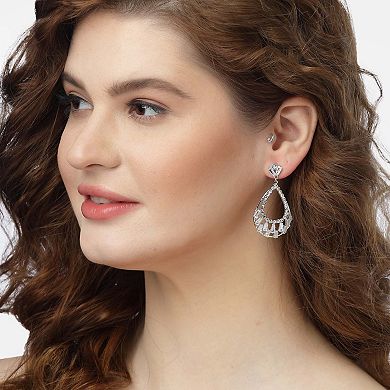 AGP PARIS Radiant Teardrop Sparkle Earrings