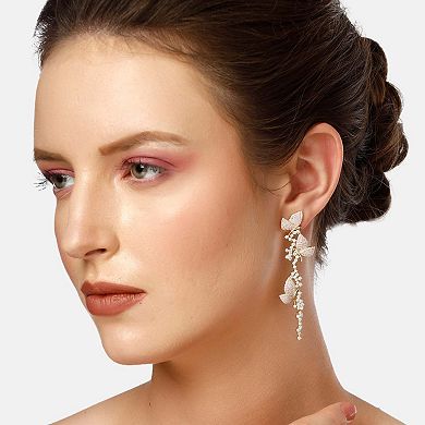 Diva Butterfly Dangle Earrings