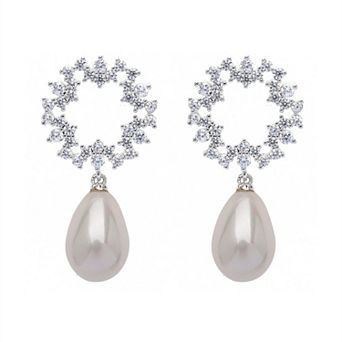 AGP PARIS Circular Charming Hollow Drop Earrings