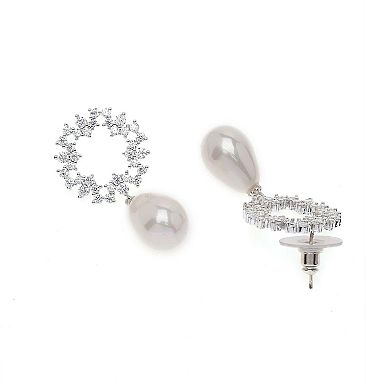 AGP PARIS Circular Charming Hollow Drop Earrings