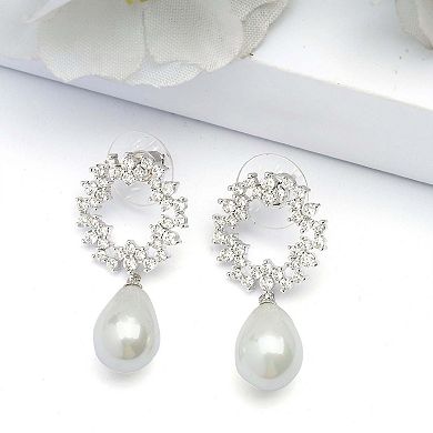 AGP PARIS Circular Charming Hollow Drop Earrings