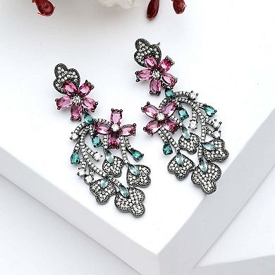 AGP PARIS Diva Floral Drop Earrings