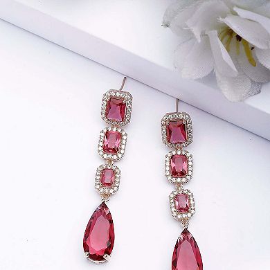 AGP PARIS Geometric Drop Earrings