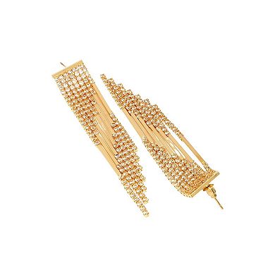 Diva Fringed Drop Party Earrings